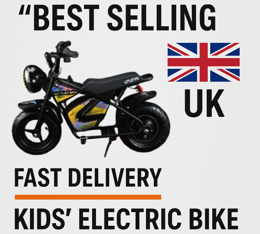 Littletrax 350W Kids Electric Monkey Bike – Ages 3 to 12