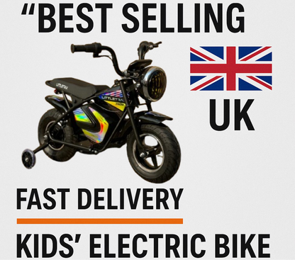 NEW LittleTrax Kids Electric Monkey Bike 350w Dirt bike ride on toy similar to 50cc off road bike